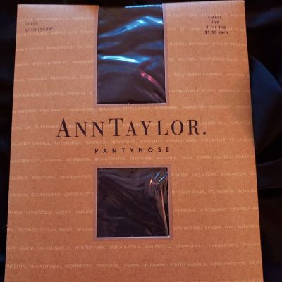 Pantyhose Stockings Tights ECT. Ann Taylor Pantyhose Small  Ink